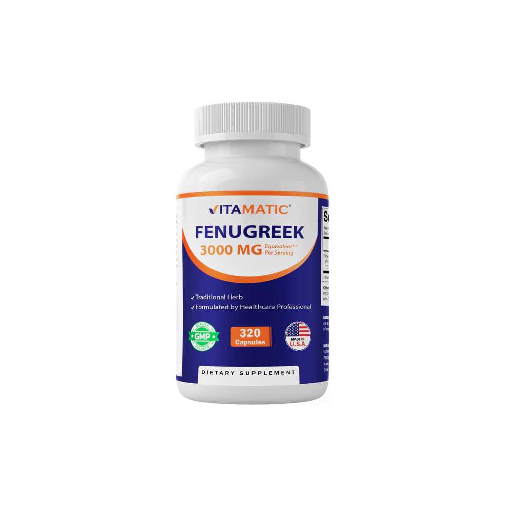 Vitamatic Fenugreek 320 Capsules