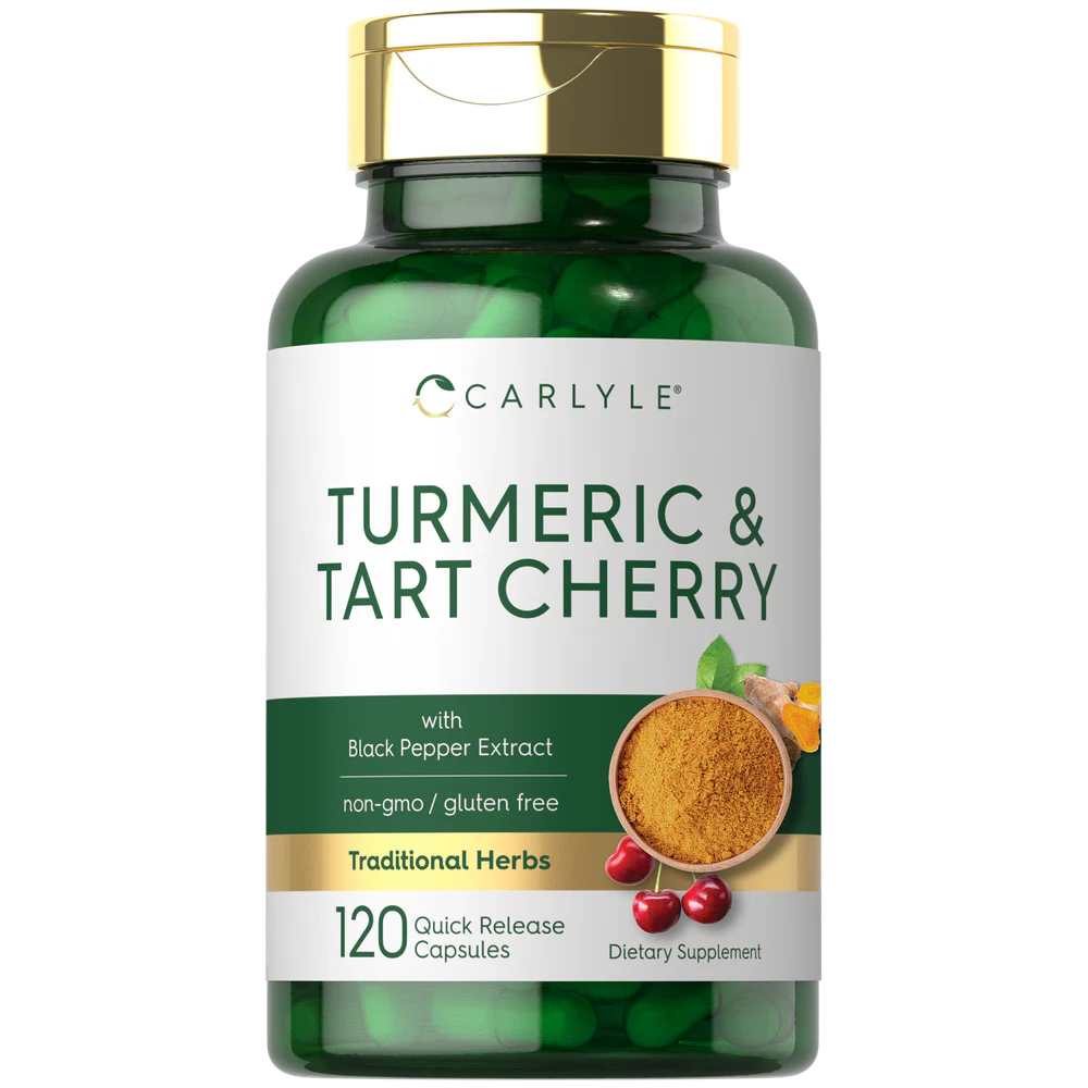 Carlyle Nutritionals Turmeric & Tart Cherry | 120 Capsules