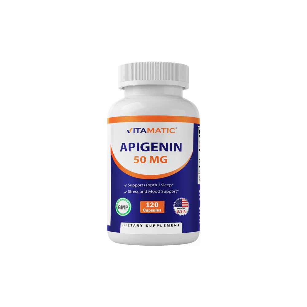 Vitamatic Apigenin 50mg 120 Vegetarian Capsules