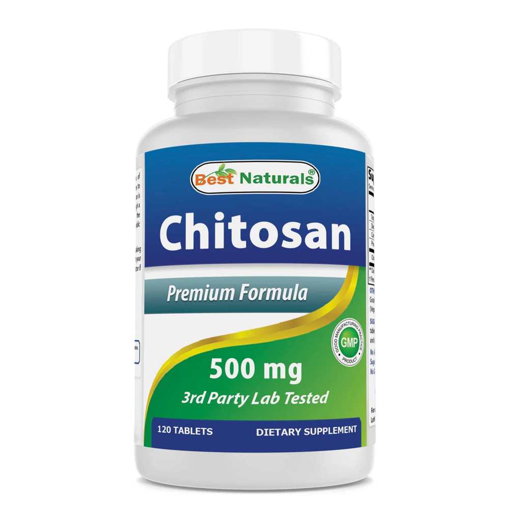 Best Naturals Chitosan 500 mg 120 Tablets