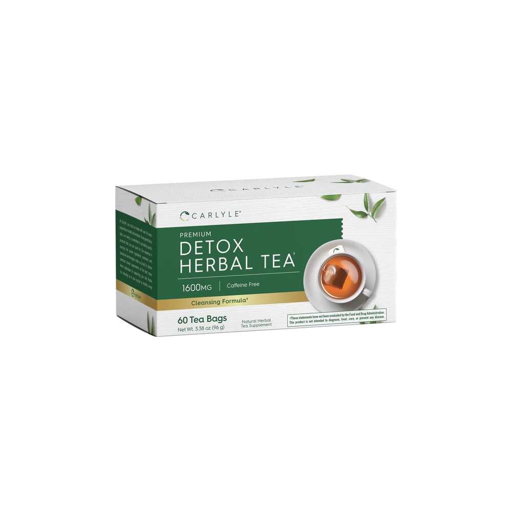 Carlyle Nutritionals Herbal Detox | 60 Tea Bags