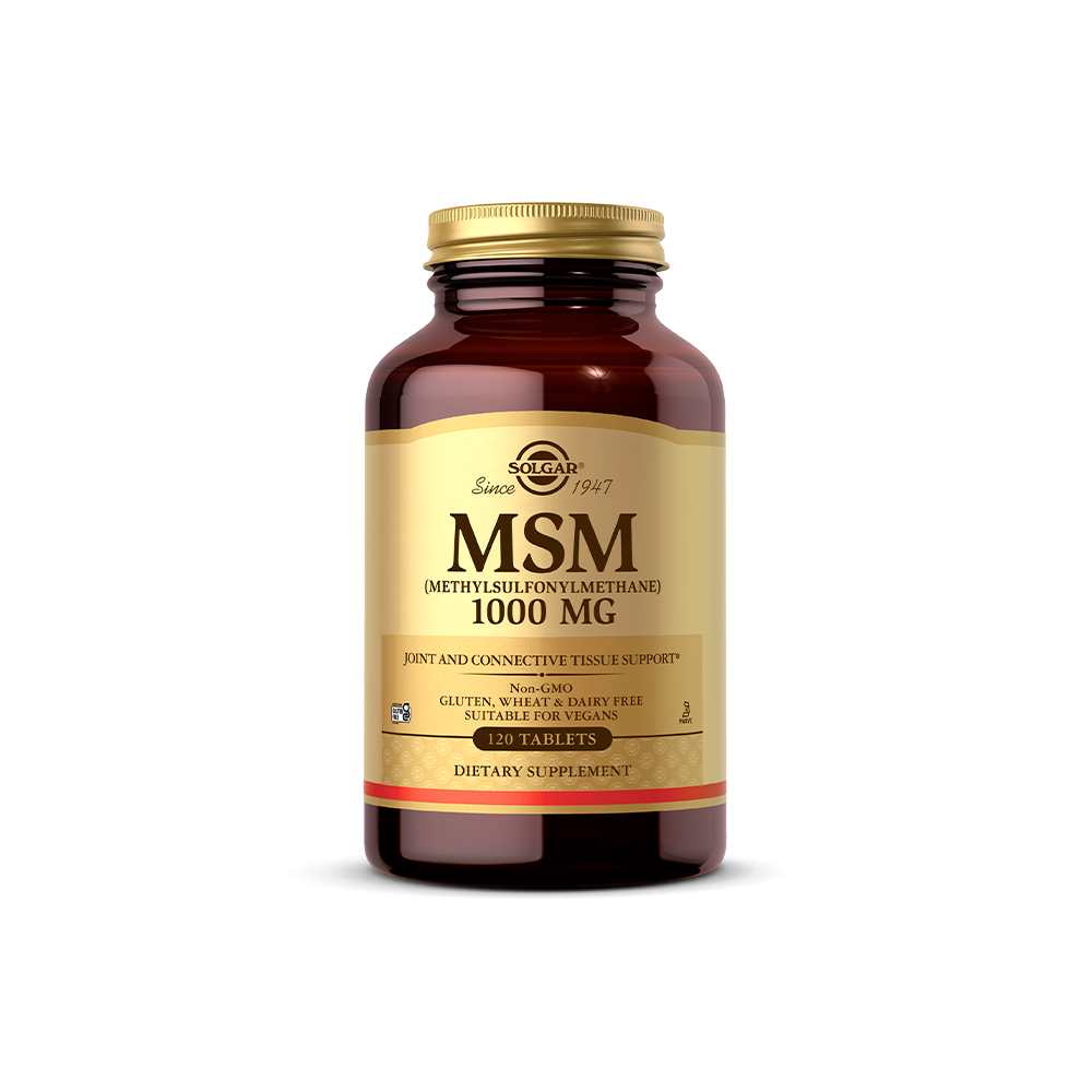 Solgar Msm 1000 Mg 120 Tablets