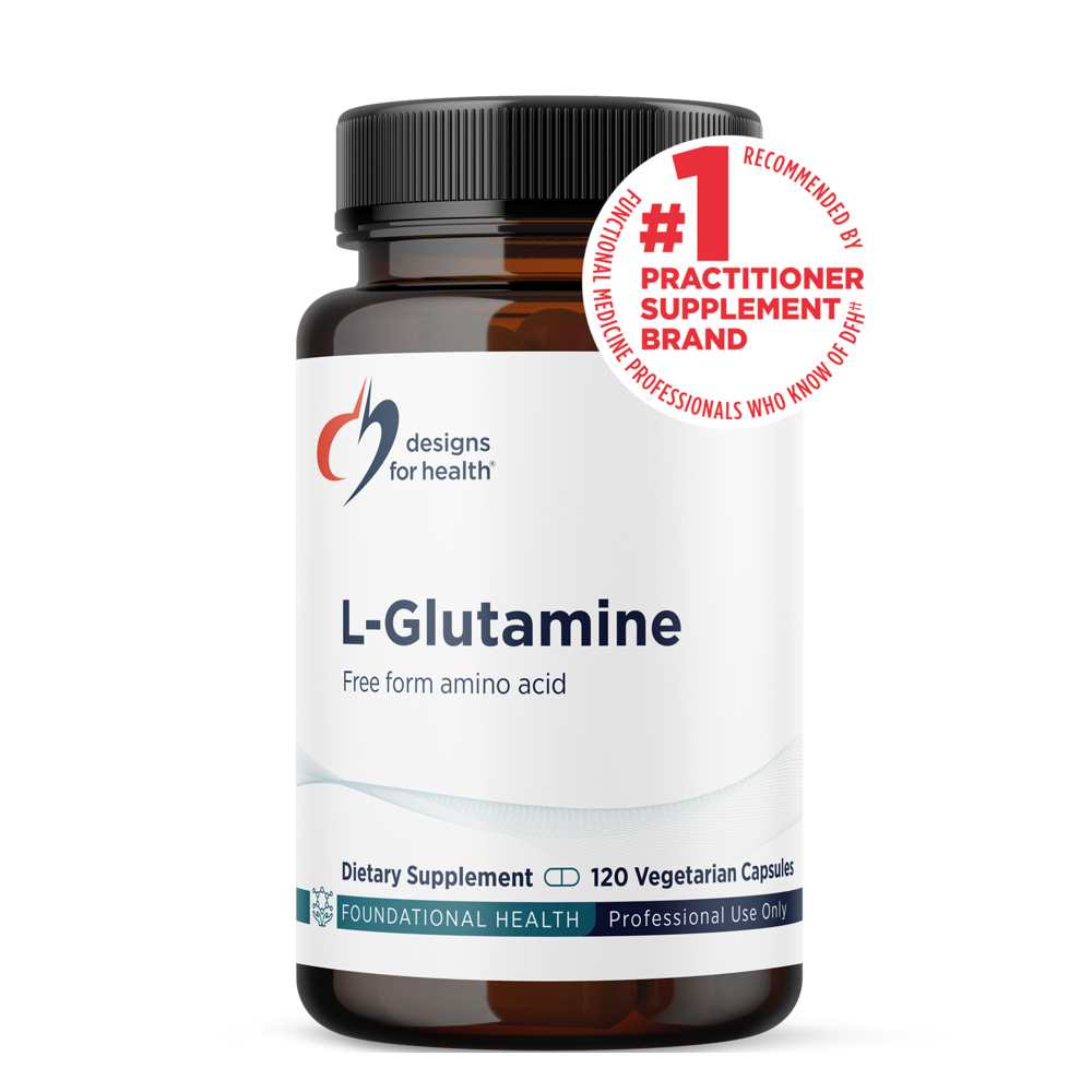 Designs for Health L-Glutamine 120 caps