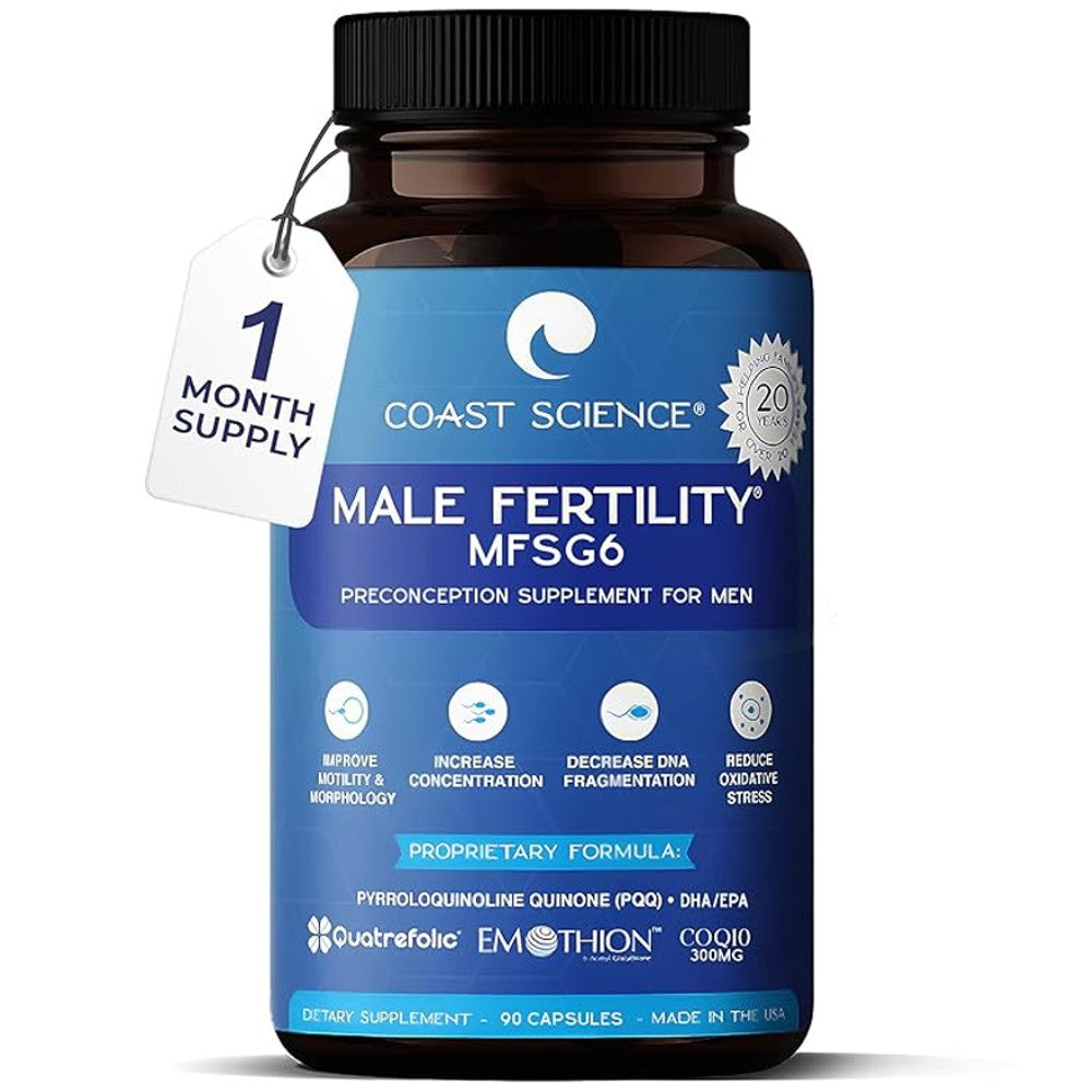 Coast Science® Male Fertility MFSG6 – Advanced Preconception Support for Men
