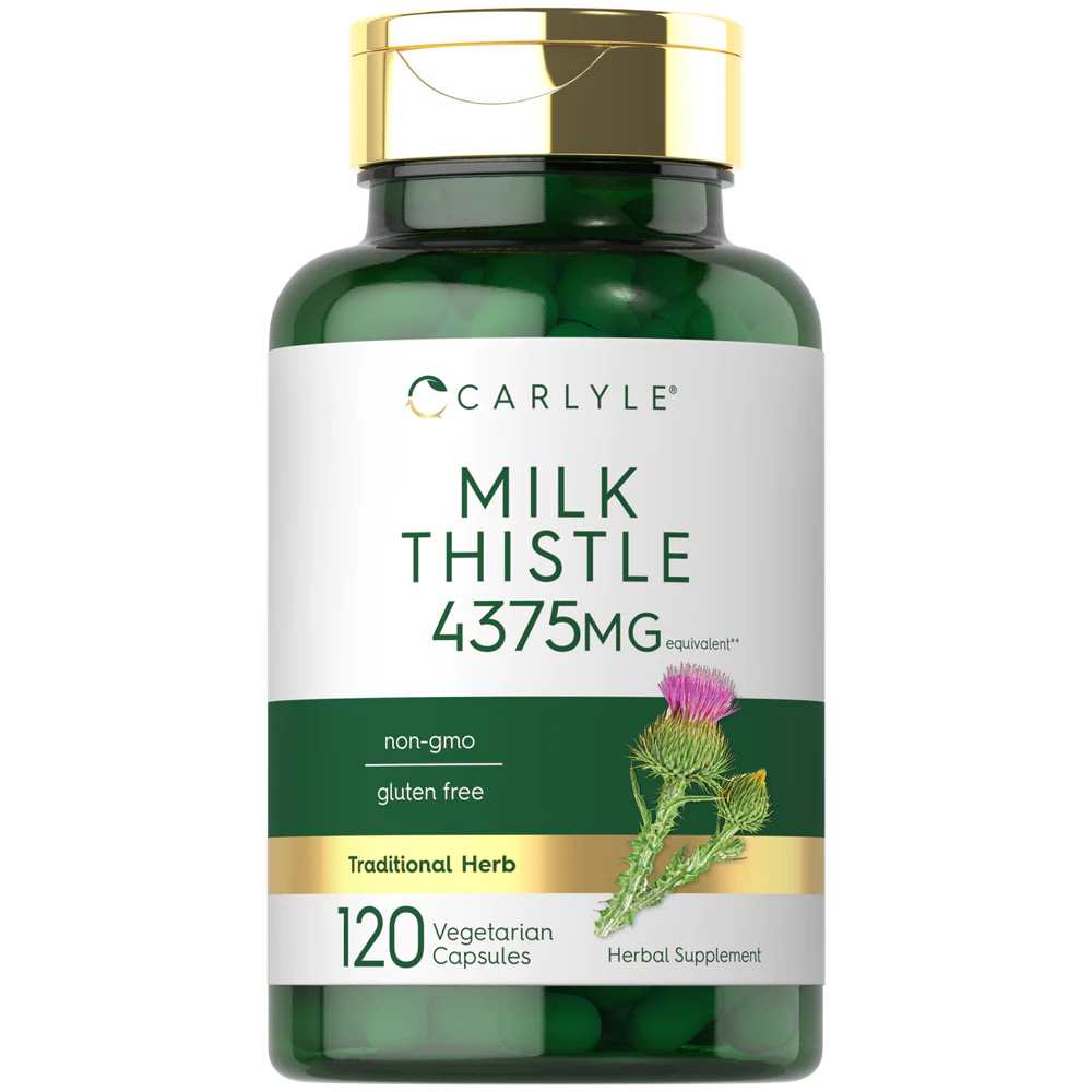 Carlyle Nutritionals Milk Thistle 4375mg | 120 Capsules