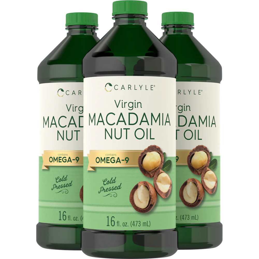 Carlyle Nutritionals Macadamia Nut Oil | 16oz Liquid