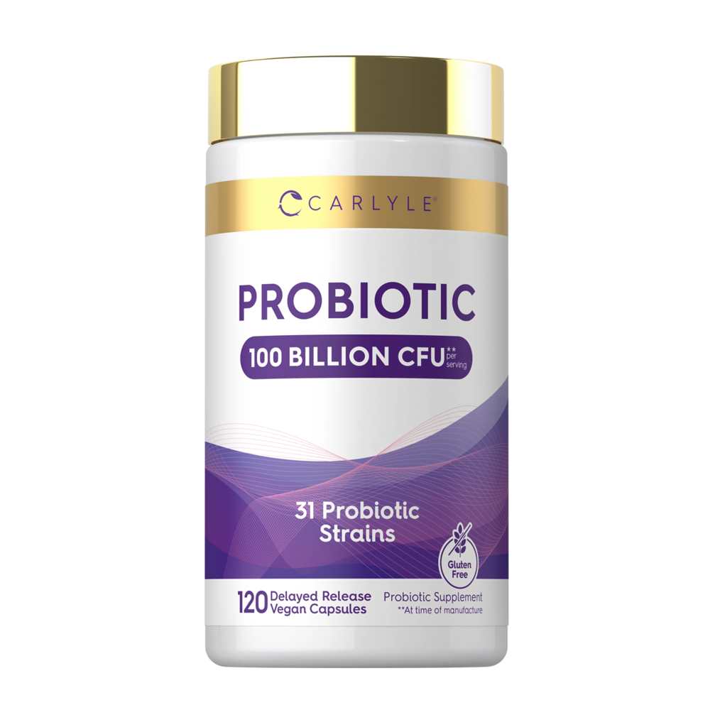 Carlyle Nutritionals Probiotic 100 Billion CFU | 120 Capsules