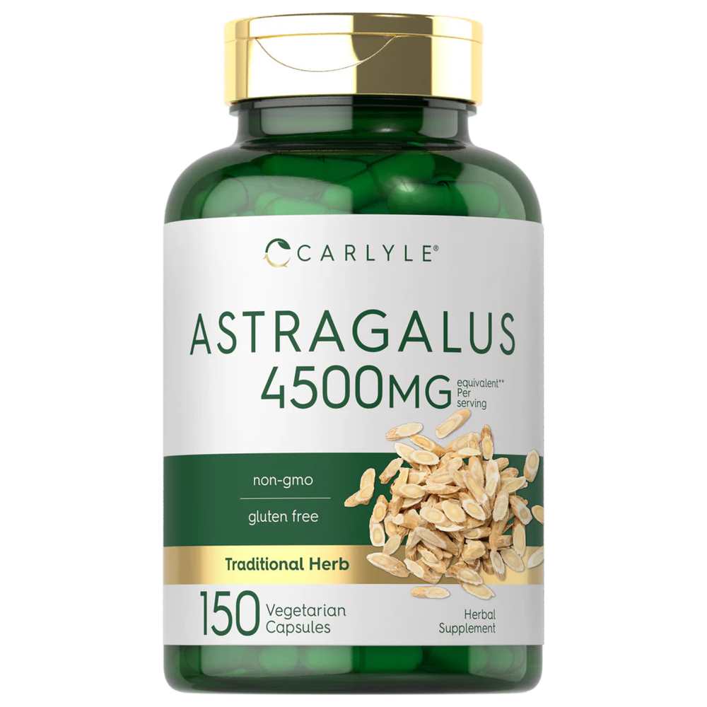 Carlyle Nutritionals Astragalus Root 4500mg 150 Capsules