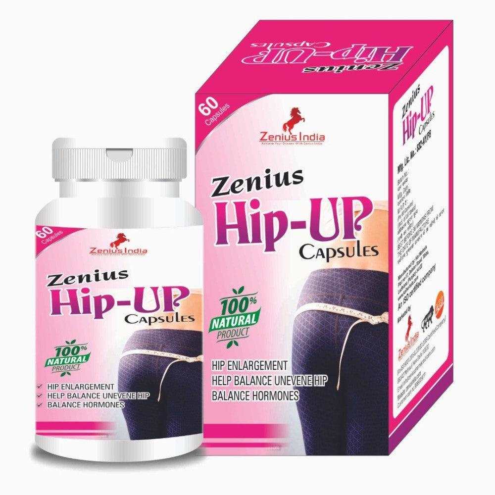 Zenius Hip-Up Hips, Butt Enlargement Medicine - 60 Capsules
