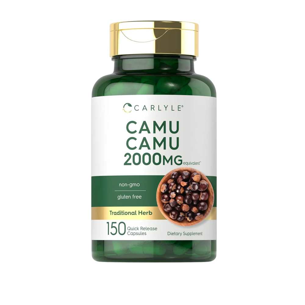 Carlyle Nutritionals Camu Camu 2000mg with Vitamin C | 150 Capsules