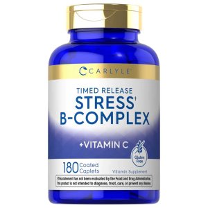 Carlyle Nutritionals Timed Release Stress T B-Complex +vitamin C 180 Caplets
