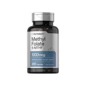 Horbäach Methyl Folate 1000mcg | 200 Capsules