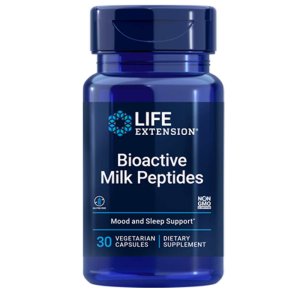 Life Extension Bioactive Milk Peptides – 30 Vegetarian Capsules