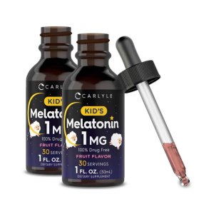 Carlyle Nutritionals Melatonin for Kids 1mg | 1oz Liquid