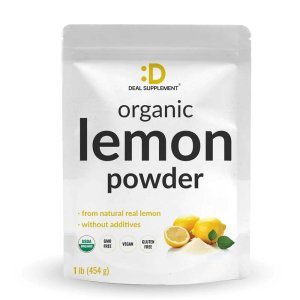 Deal Supplement Organic Lemon Powder, 1lb