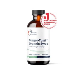 Designs for Health Ginger-Tussin™ Organic Syrup 118ml