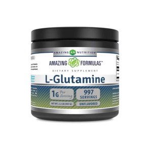 Amazing an Nutrition Amazing Formulas L-Glutamine Powder 2.2 Lb | Unflavored