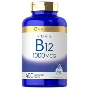 Carlyle Nutritionals Vitamin B-12 1000mcg | 400 Tablets