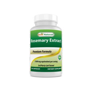 Best Naturals Rosemary Extract 1500 mg Equivalent Per Serving- 120 Capsules