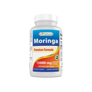 Best Naturals Moringa 15000 mg Equivalent per Serving - 180 Capsules