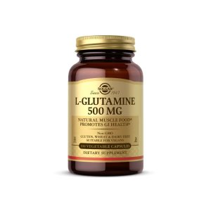 Solgar L-Glutamine 500 Mg 100 Vegetable Capsules