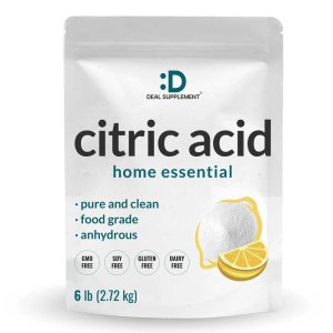 Deal Supplement Citric Acid 6 Pounds Fine Granular Powder 2.72kg