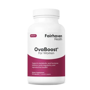 Fairhaven Health OvaBoost® for Women – Metabolic, Hormone Balance & Reproductive Health Support Dietary Supplement | 120 Capsules | 1-Month Supply