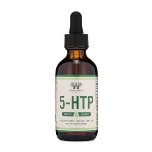 5-Htp Drops by Double Wood – 2 Fl Oz – Natural Mood Enhancer