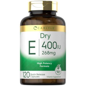 Carlyle Nutritionals Vitamin E 400 IU | 120 Capsules