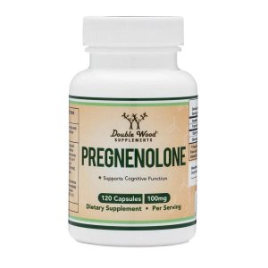 Double Wood Pregnenolone 100mg – 120 Capsules – Cognitive Support