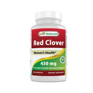 Best Naturals Red Clover 430 mg Women's Health 180 Capsules