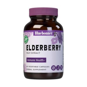 Bluebonnet Nutrition Elderberry Fruit Extract 60 Caps
