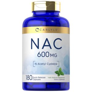 Carlyle Nutritionals NAC N-Acetyl Cysteine 600mg | 180 Capsules