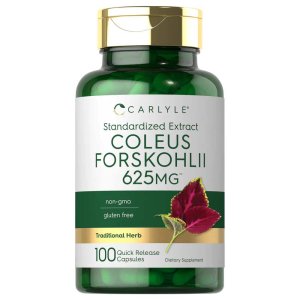 Carlyle Nutritionals Coleus Forskohlii 625mg | 100 Capsules