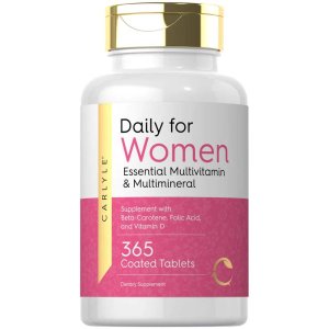 Carlyle Nutritionals Multivitamin for Women | 365 Tablets
