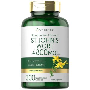 Carlyle Nutritionals St John's Wort 4800mg | 300 Capsules