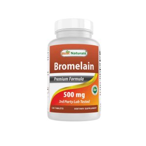 Best Naturals Bromelain 500 mg 120 Tablets