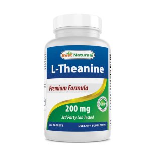 Best Naturals L-Theanine 200 mg 120 Tablets