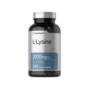 Horbäach L-Lysine 2000mg per Serving | 240 Caplets