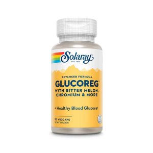 Solaray Gluco Reg, Blood Glucose Support 30 Caps