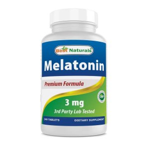 Best Naturals Melatonin 3 mg 240 Tablets