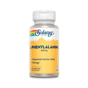 Solaray L-Phenylalanine, Free Form 500mg 60 Caps