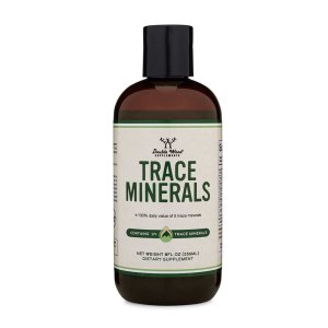 Double Wood Supplements – Trace Minerals Liquid | 100% Dv of 5 Core Minerals | 236 M L