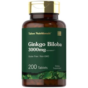 Tahoe Nutritionals Ginkgo Biloba 3000mg | 200 Tablets