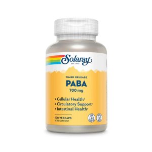 Solaray Paba, Timed-Release 700mg 100 Caps