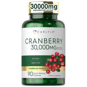 Carlyle Nutritionals Cranberry 30000mg | 90 Capsules