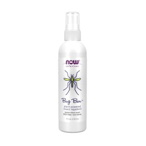 Now Foods Bug Ban™ Spray – Natural Insect Repellent with Essential Oils – Deet-Free Outdoor Protection – 118 M L