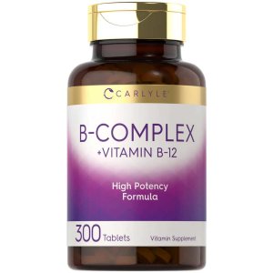 Carlyle Nutritionals Vitamin B-Complex | 300 Tablets