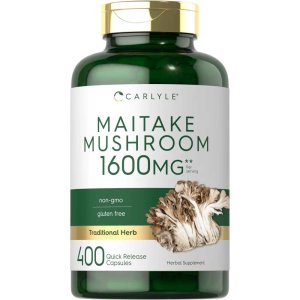 Carlyle Nutritionals Maitake Mushroom 1600mg 400 Capsules