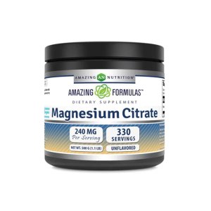 Amazing Formulas Magnesium Citrate 500g 240 Mg per Serving